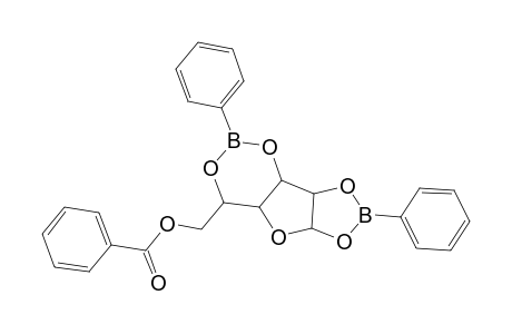 (2,5-Diphenyltetrahydro-3bh-[1,3,2]dioxaborolo[4',5':4,5]furo[3,2-d][1,3,2]dioxaborinin-7-yl)methyl benzoate