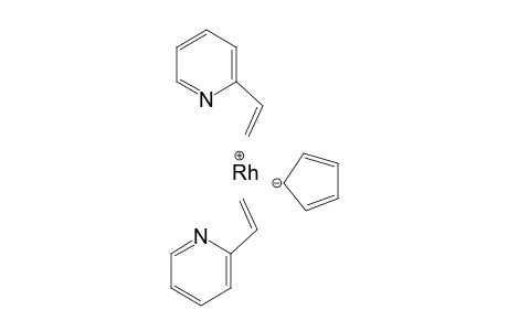 (eta5-Cyclopentadienyl)bis(eta2-2-vinylpyridin)-rhodium