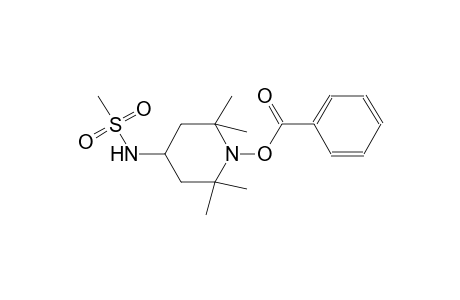 Benzoic acid 4-methanesulfonylamino-2,2,6,6-tetramethyl-piperidin-1-yl ester