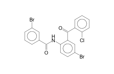 3-Bromo-N-[4-bromo-2-(2-chlorobenzoyl)phenyl]benzamide
