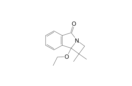 Azeto[2,1-a]isoindol-4(2H)-one, 8b-ethoxy-1,8b-dihydro-1,1-dimethyl-
