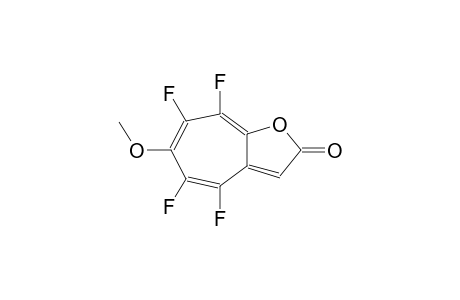4,5,7,8-PENTAFLUORO-6-METHOXY-2H-CYCLOPENTA[B]FURAN-2-ONE