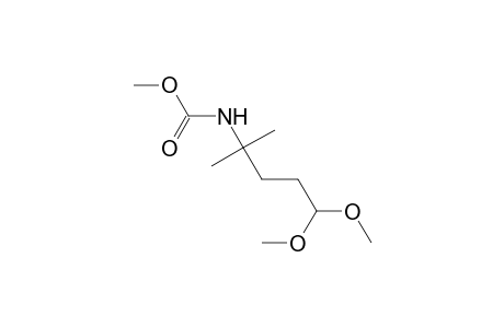Methyl 5,5-Dimethoxy-2-methylpent-2-ylcarbamate