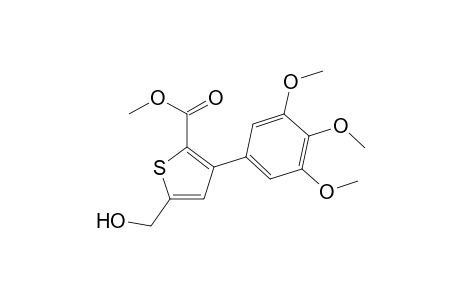 Methyl 5-(hydroxymethyl)-3-(3',4',5'-trimethoxyphenyl)thiophene-2-carboxylate
