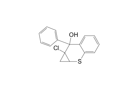 Benzo[b]cyclopropa[e]thiopyran-7-ol, 7a-chloro-1,1a,7,7a-tetrahydro-7-phenyl-