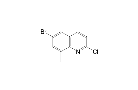 6-bromo-2-chloro-8-methylquinoline