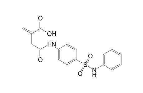 2-methylene-4'-(phenylsulfamoyl)succinanilic acid