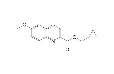 Cyclopropylmethyl 6-methoxyquinoline-2-carboxylate