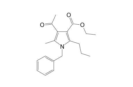 Ethyl 4-acetyl-1-benzyl-5-methyl-2-propyl-1H-pyrrole-3-carboxylate