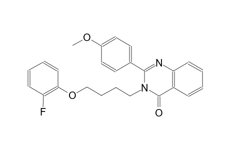 3-[4-(2-fluorophenoxy)butyl]-2-(4-methoxyphenyl)-4(3H)-quinazolinone