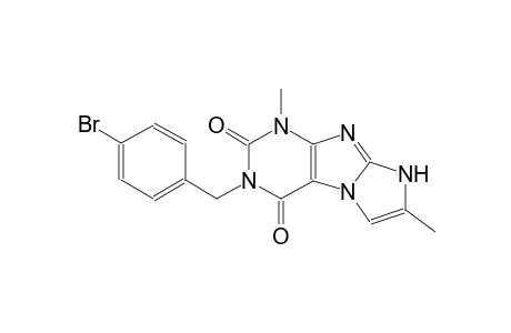 1H-imidazo[2,1-f]purine-2,4(3H,8H)-dione, 3-[(4-bromophenyl)methyl]-1,7-dimethyl-