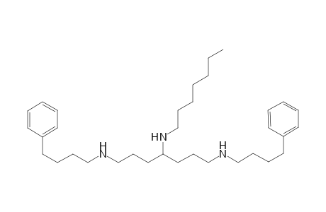 N(4)-Heptyl-N(1),N(7)-(4'-phenylbutyl)heptane-1,4,7-triamine - trihydrochloride