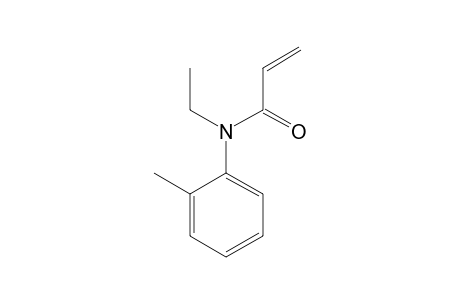 N-ethyl-o-acrylotoluidide