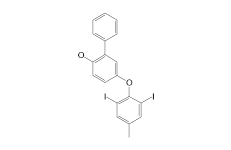 2-Phenyl-4-(2,6-dijodo-4-methylphenoxy)-phenol