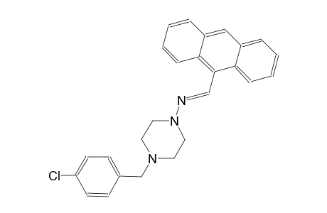 1-piperazinamine, N-[(E)-9-anthracenylmethylidene]-4-[(4-chlorophenyl)methyl]-