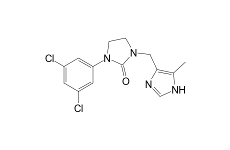 1-(3,5-Dichlorophenyl)-3-[(5-methyl-1H-imidazol-4-yl)methyl]imidazolidin-2-one