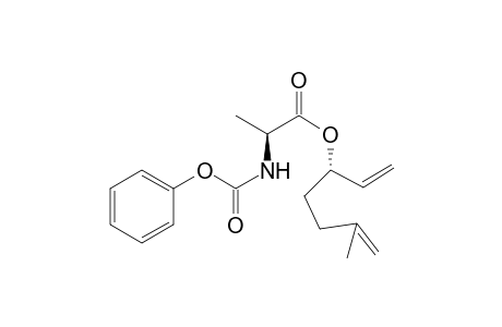 (1'S,2S)-2-[(Phenoxycarbonyl)amino]propionic acid 1-vinylpent-4-enyl ester