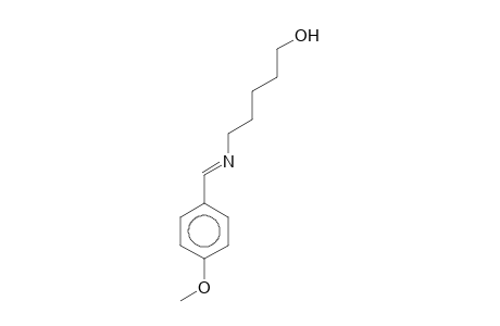 5-(4-Methoxybenzylideneamino)pentan-1-ol
