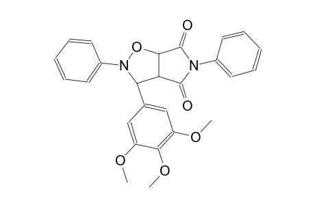 2,5-diphenyl-3-(3,4,5-trimethoxyphenyl)dihydro-2H-pyrrolo[3,4-d]isoxazole-4,6(3H,5H)-dione