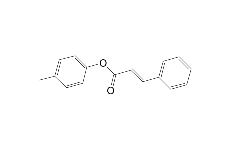 2-Propenoic acid, 3-phenyl-, 4-methylphenyl ester