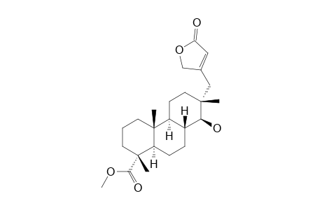 (1R,4aR,4bS,7R,8S,8aR,10aR)-8-hydroxy-7-[(5-keto-2H-furan-3-yl)methyl]-1,4a,7-trimethyl-3,4,4b,5,6,8,8a,9,10,10a-decahydro-2H-phenanthrene-1-carboxylic acid methyl ester