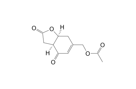 2,4-Benzofurandione, 6-[(acetyloxy)methyl]-3,3a,7,7a-tetrahydro-, cis-(.+-.)-