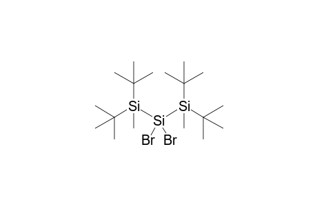 bis[bis(t-Butyl)-methylsilyl]-dibromosilane