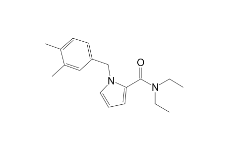 1-(3,4-Dimethylbenzyl)pyrrole-2-carboxylic acid diethyl amide