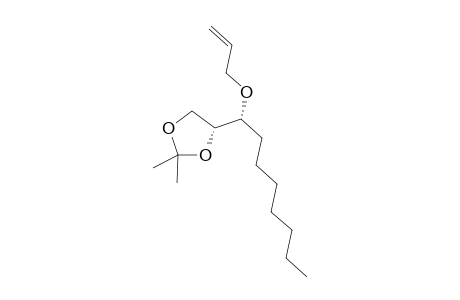 (2R,3R)-1,2-O-Isopropylidene-4-oxa-3-heptyl-6-heptene