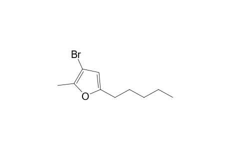 Furan, 3-bromo-2-methyl-5-pentyl-