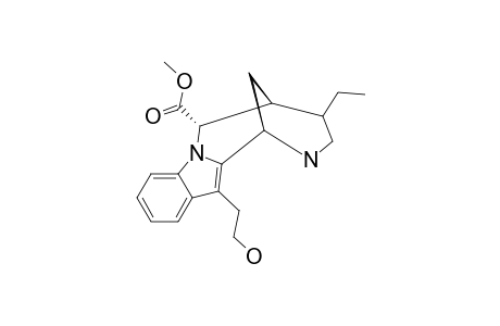 METHYL_3-BETA-ETHYL-7-(2-HYDROXYETHYL)-1,2,3,4,5,6-HEXAHYDRO-2,6-METHANO-[1.4]-DIAZOCINO-[1.2-A]-INDOLE-1-ALPHA-CARBOXYLATE