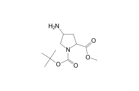 1,2-Pyrrolidinedicarboxylic acid, 4-amino-, 1-(1,1-dimethylethyl) 2-methyl ester
