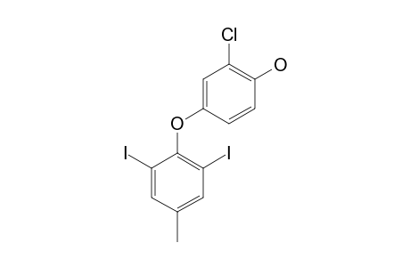 2-Chloro-4-(2,6-dijodo-4-methylphenoxy)-phenol
