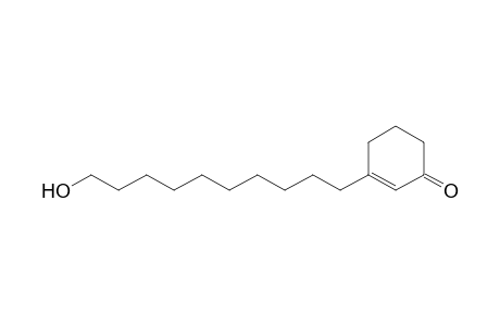 3-(10-Hydroxydecyl)-2-cyclohexen-1-one