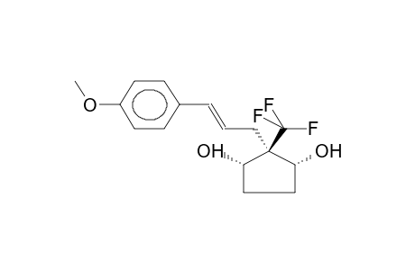 2-{3-[4-METHOXYPHENYL]PROP-2-ENYL}-2-TRIFLUOROMETHYLCYCLOPENTANE-1,3-DIOL (ISOMER 3)