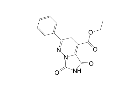 Ethyl 5,7-dioxo-2-phenyl-3,5,6,7-tetrahydroimidazo[1,5-b]pyridazine-4-carboxylate
