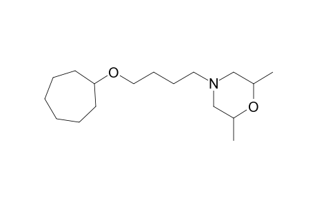Morpholine, 4-[4-(cycloheptyloxy)butyl]-2,6-dimethyl-