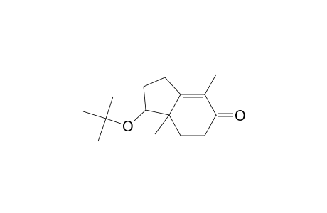 2,6-Dimethyl-7-tert-butoxybicyclo[4.3.0]non-1-en-3-one