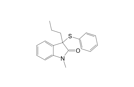 1-Methyl-3-(phenylthio)-3-propylindolin-2-one