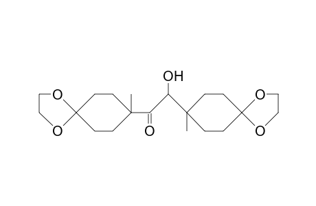 1,2-Bis-(1-methyl-4,4-ethylenedioxycyclohexyl)-2-oxoethanol