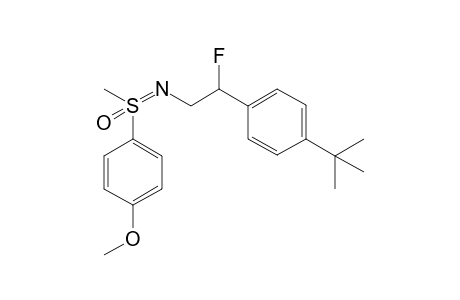 {[2-(4-(tert-Butyl)phenyl]-2-fluoroethyl}imino)(4-methoxyphenyl)(methyl)-.lambda.6-sulfanone
