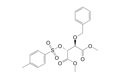 Dimethyl (2R,3R)-2-Benzyloxy-3-p-tolylsulfonyloxysuccinate