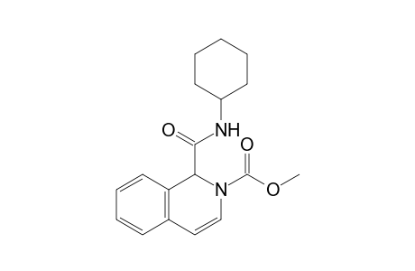 1-Cyclohexylcarbamoyl-1,2-dihydroisoquinoline-2-carboxylic acid methyl ester