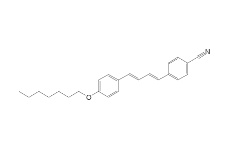 1-(4-Cyanophenyl)-4-(4-heptyloxyphenyl)buta-1,3-diene