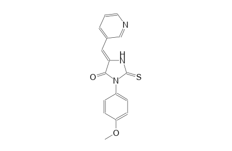 4-imidazolidinone, 3-(4-methoxyphenyl)-5-(3-pyridinylmethylene)-2-thioxo-, (5Z)-