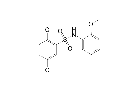 2,5-bis(chloranyl)-N-(2-methoxyphenyl)benzenesulfonamide