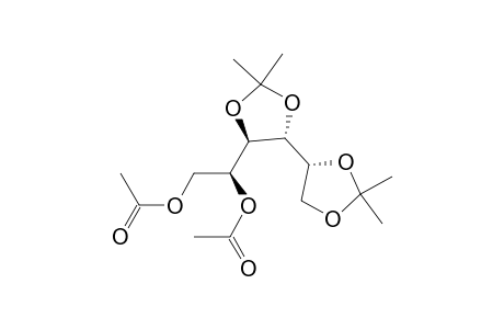 3,4:5,6-Di-O-isopropylidene-1,2-di-O-acetyl-D-glucitol