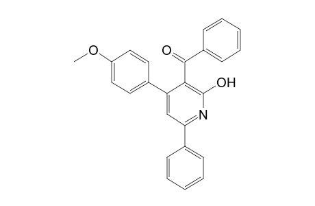 2-HYDROXY-4-(p-METHOXYPHENYL)-6-PHENYL-3-PYRIDYL PHENYL KETONE