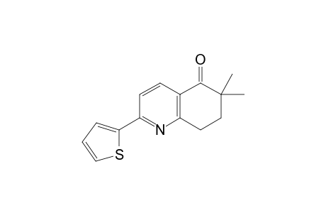6,6-Dimethyl-2-(thiophen-2-yl)-7,8-dihydroquinolin-5(6H)-one