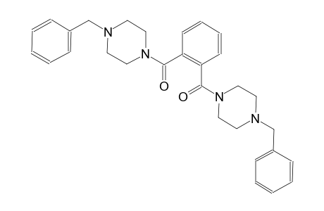 1-benzyl-4-{2-[(4-benzyl-1-piperazinyl)carbonyl]benzoyl}piperazine